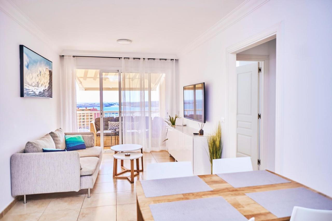 2Bdr Comfy Apartment With Ocean View Poris de Abona Exteriör bild